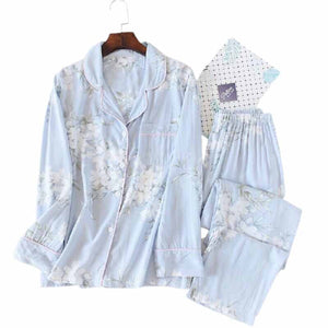 Floral Printed Pyjamas Set